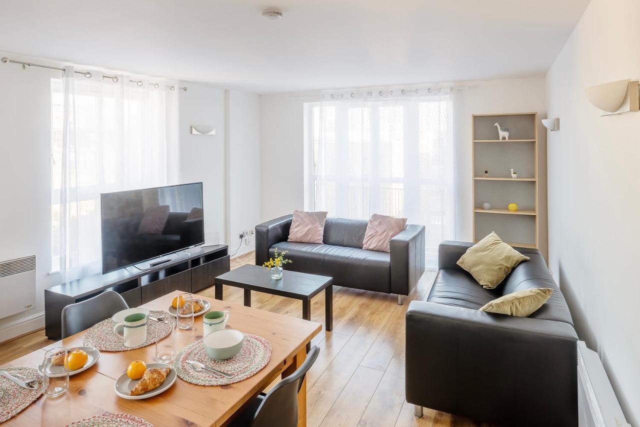 런던 The Bright Flat In Whitechapel 아파트 외부 사진